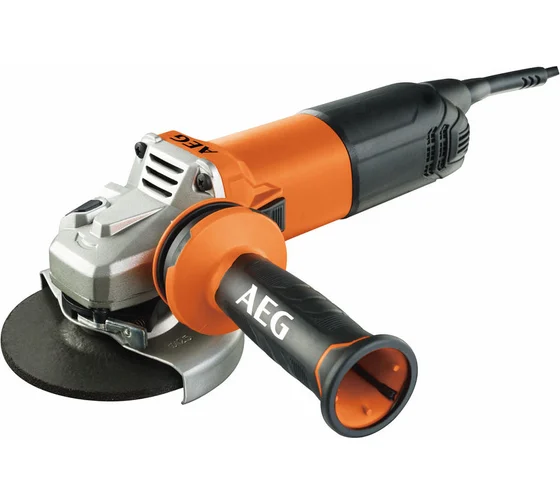 Угловая шлифмашина AEG WS13-125SXE 4935451309 Максимум безопасности: двойная изоляция и защита от случайного пуска  Код товара: 15706381