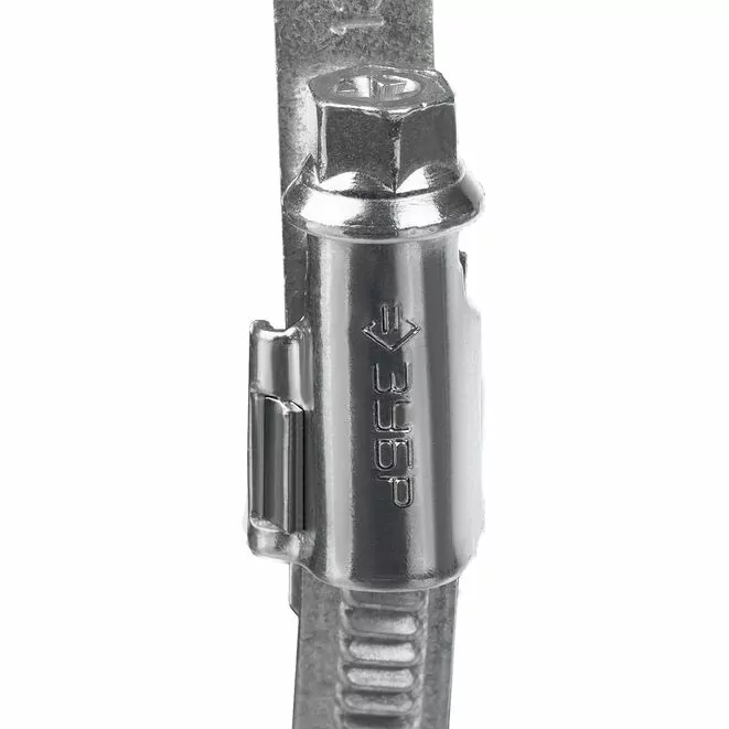 ЗУБР 50 шт, 60-80 мм, оцинкованный, червячный хомут Х-9Н 37807-80 Арт:37807-80