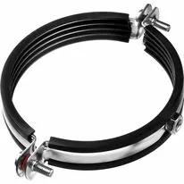 ЗУБР 4", цинк, 5 шт, трубный хомут с гайкой (37850-107-116)     Арт:37850-107-116