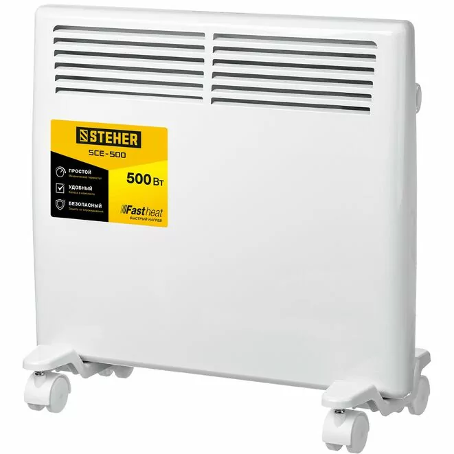 STEHER Е серия 0.5 кВт, электрический конвектор (SCE-500) Арт:SCE-500